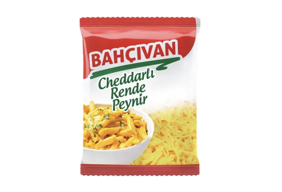 Bahçıvan Cheddarlı Rende Peynir 200 Gr X 12 Adet