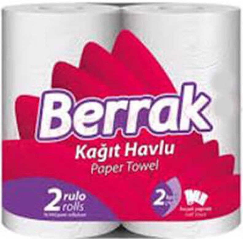 Berrak Kağıt Havlu 2'li X 12 Adet