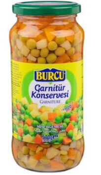 Burcu Garnitür 570 gr X 12 Adet