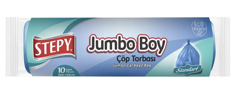 Stepy Çöp Poşeti Standart Jumbo Boy X 25 Adet