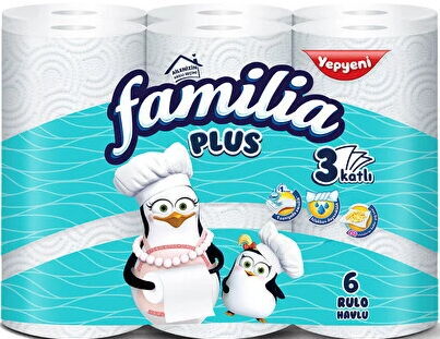 Familia Kağıt Havlu 6'lı X 4 Adet