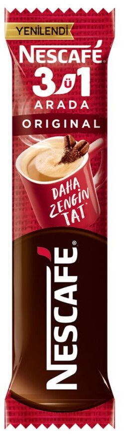 Nescafe 3ü1 Arada Original 17,5 gr X 72 Adet