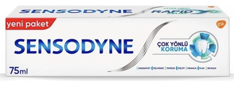 Sensodyne Çok Yönlü Koruma 75 ml X 12 Adet