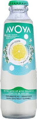 Avoya Meyveli Limon Limon Çiçeği Maden Suyu 200 ml X 24 Adet