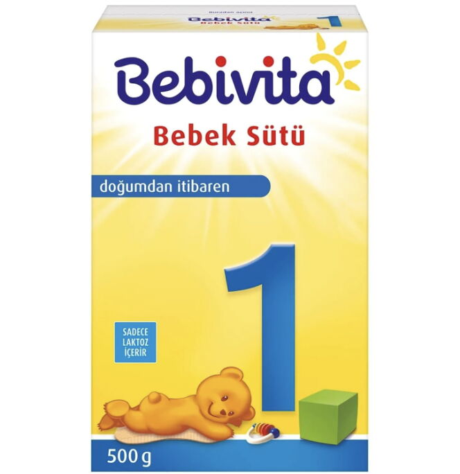 Bebıvıta 1 Bebek Sütü 500 gr X 5 Adet