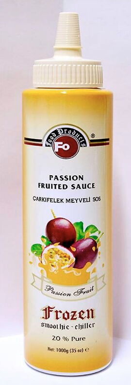 Fo Meyveli Sos Passion Fruit Frozen 1 kg X 1 Adet