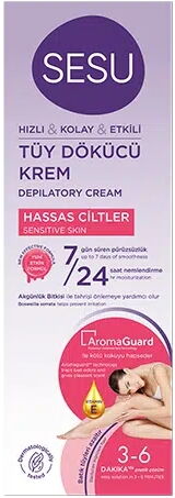 Sesu Tüy Dökücü Krem 40 ml X 6 Adet