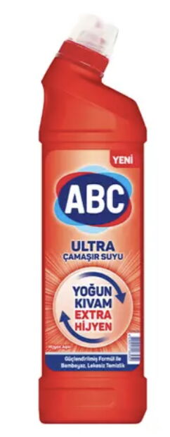 Abc Ultra Çamaşır Suyu Hijyen Aşkı 750 ml X 18 Adet