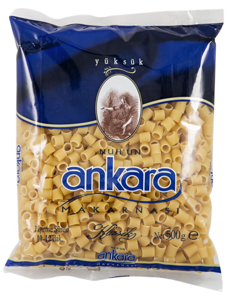 Ankara Makarna Yüksük 500 gr X 20 Adet