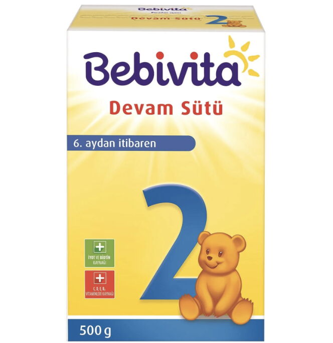 Bebıvıta 2 Devam Sütü 500 gr X 4 Adet