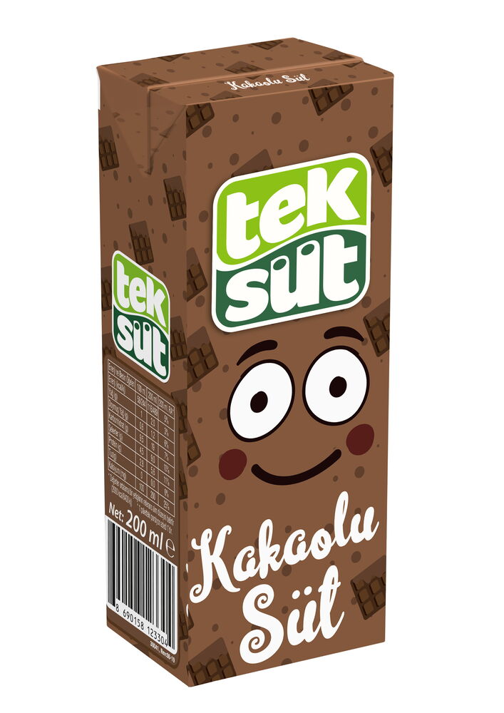 Teksüt Kakaolu Süt 200 ml X 27 Adet