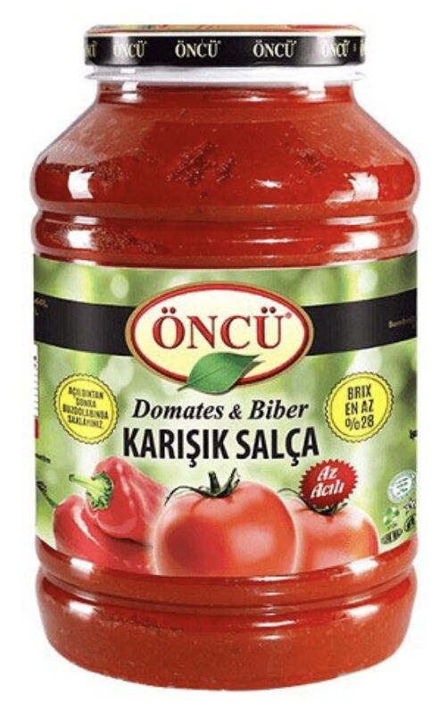 Öncü Karışık Salça 4300 gr X 4 Adet