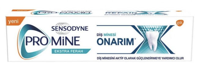 Sensodyne Promine Onarım Ferah Nefes Diş Macunu 75 ml X 12 Adet