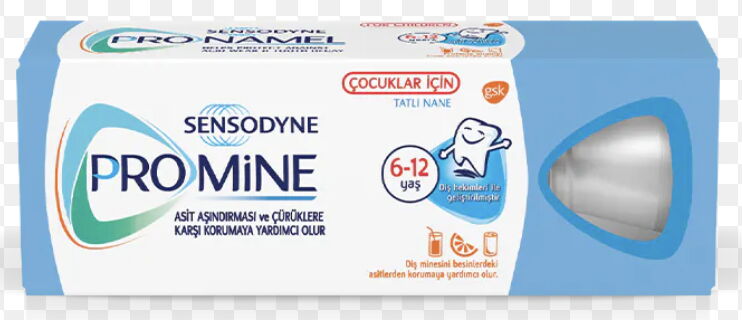 Sensodyne Promine Çocuklar Diş Macunu 50 ml X 12 Adet