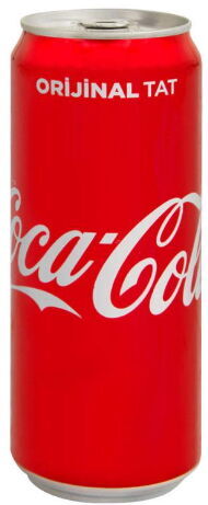 Coca Cola Kutu 330 ml X 24 Adet