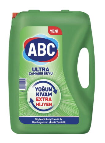 Abc Ultra Çamaşır Suyu Dağ Ferahlığı 3250 ml X 4 Adet