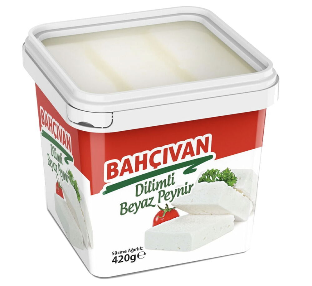 Bahçıvan Beyaz Peynir Dilimli 420 Gr X 1 Adet