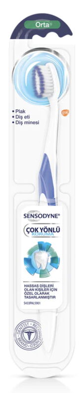 Sensodyne Çok Yönlü Koruma Diş Fırçası Medium X 12 Adet