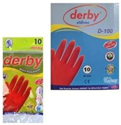 Derby Bulaşık Eldiveni X 30 Adet 