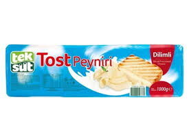 Teksüt Dilimli Tost Peyniri 1 kg X 1 Adet