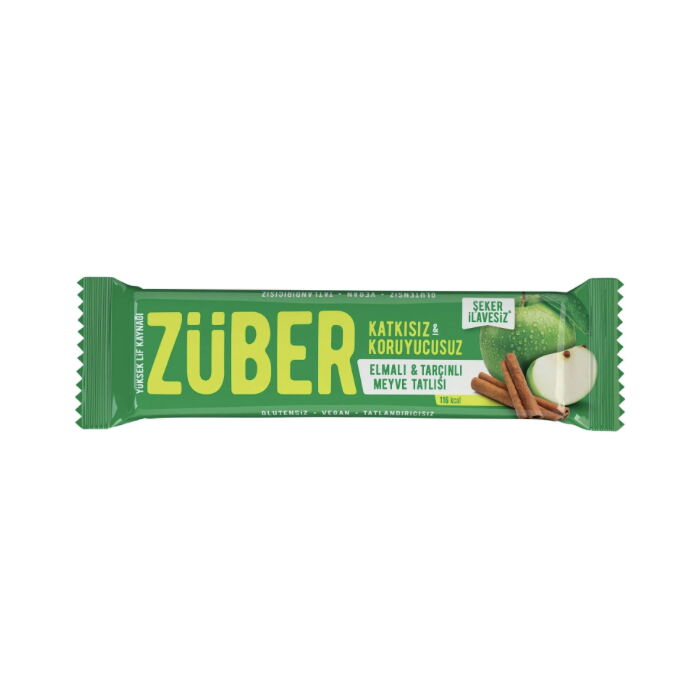 Züber Elmalı Ve Tarçınlı Meyve Bar 40 gr X 12 Adet