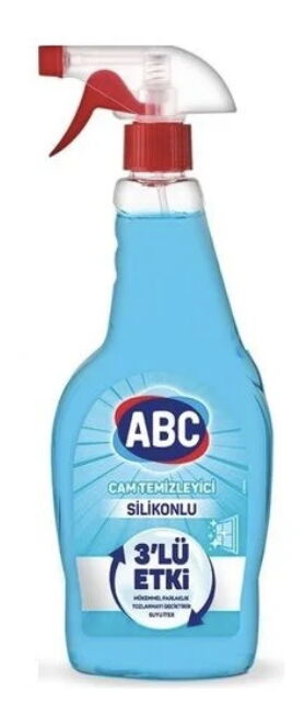 Abc Cam Temizleyici Silikonlu 500 ml X 24 Adet