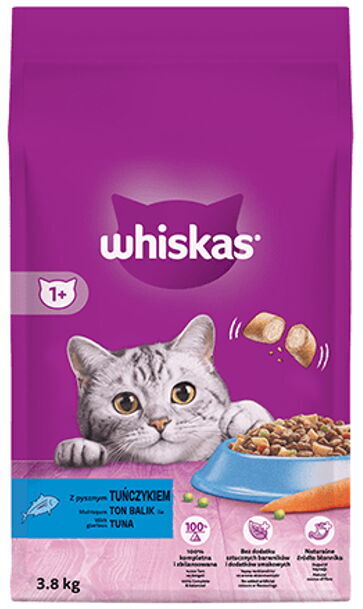 Whiskas Kuru Mama Ton Balıklı 3,8 kg X 1 Adet