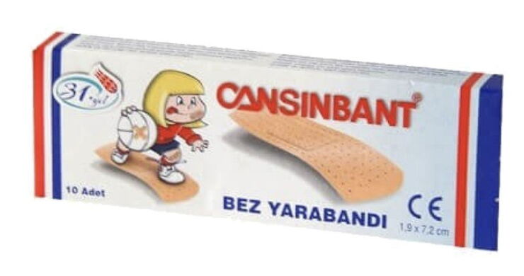 Cansın Yara Bandı 10'lu X 30 Adet