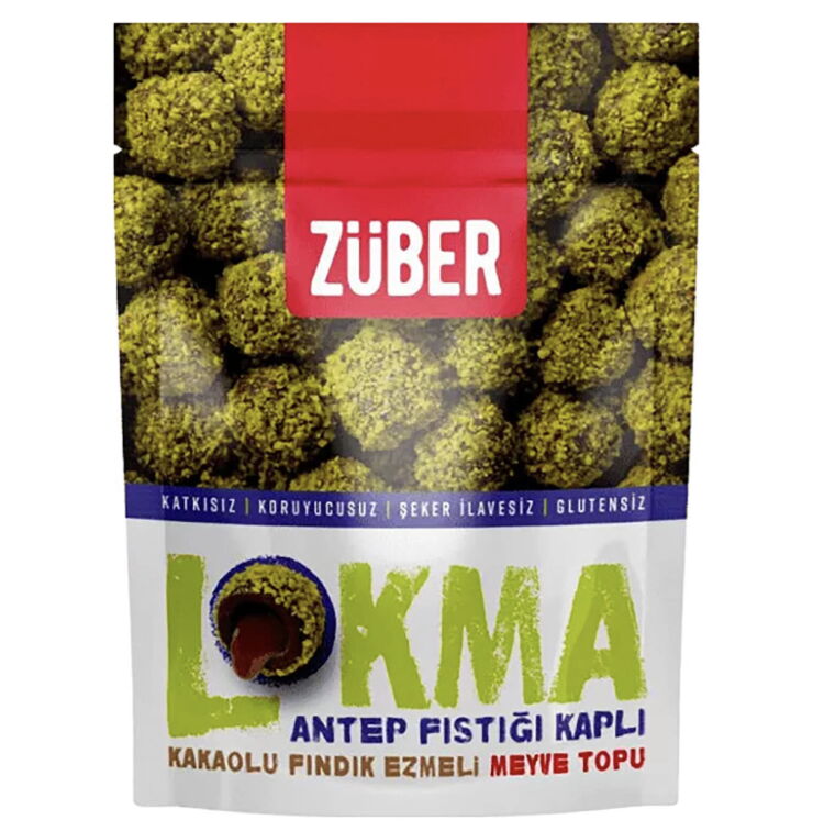 Züber Lokma Antep Fıstığı 96 gr X 12 Adet