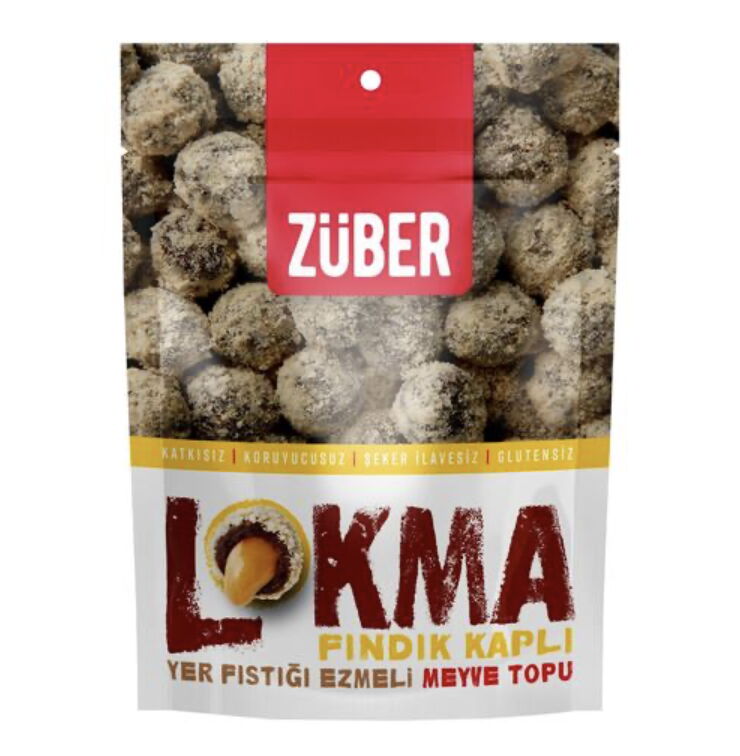 Züber Lokma Fındık 96 gr X 12 Adet