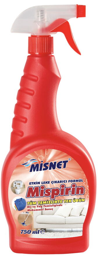 Misnet Mispirin Çok Amaçlı Genel Temizleyici 750 ml X 12 Adet