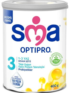 Sma Optipro Probiyotik 3 No 1-3 Yaş Devam Sütü 400 gr X 1 Adet