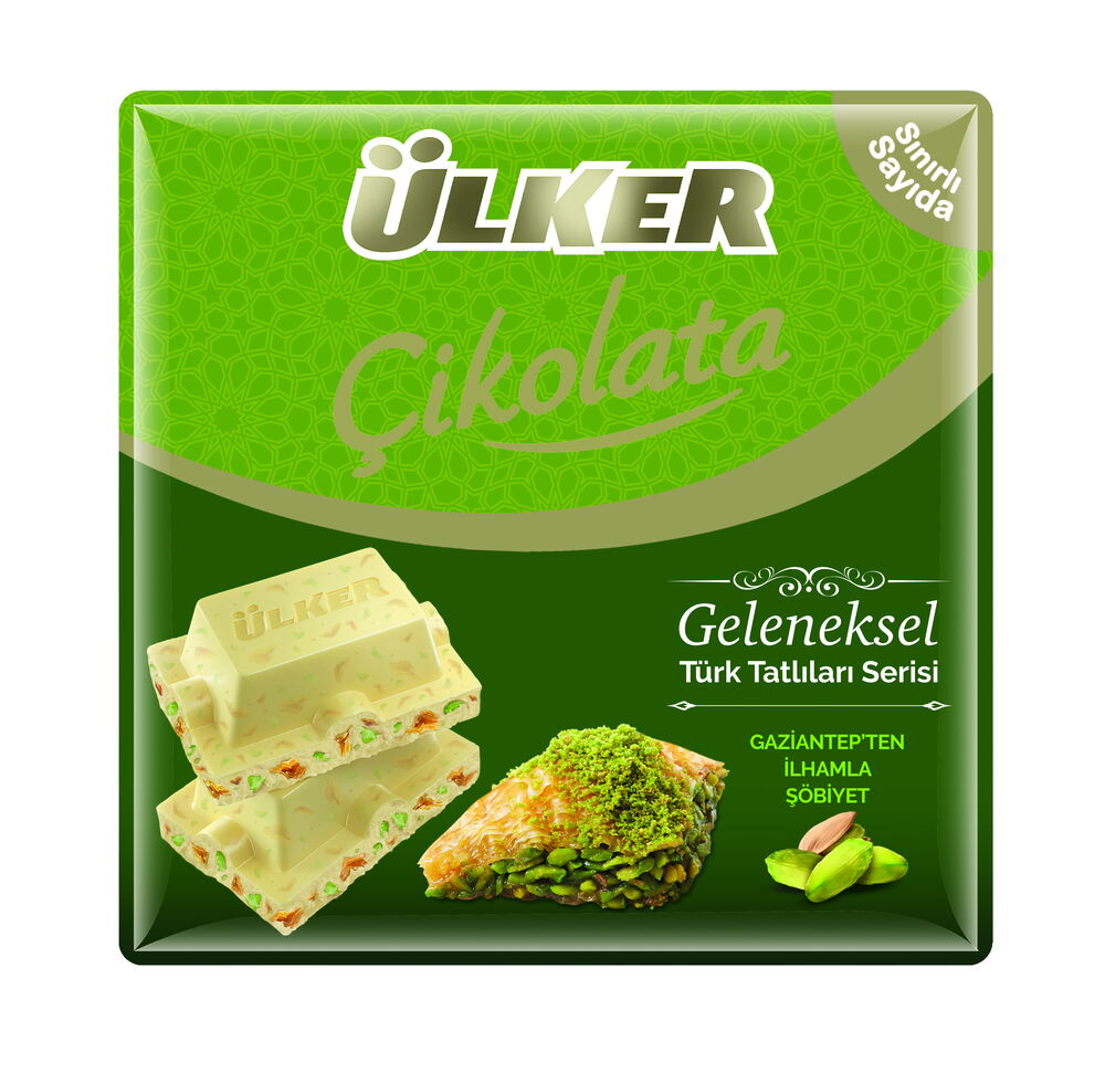 Ülker Kare Antep Şöbiyetli Çikolata 65 gr X 6 Adet