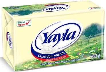 Yayla Margarin 250 gr X 48 Adet