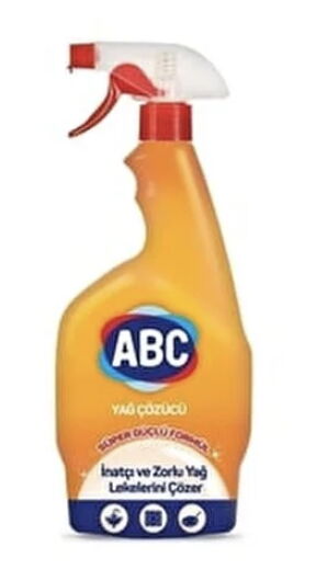 Abc Sprey Yağ Çözücü 750 ml X 20 Adet