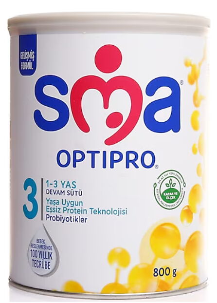 Sma Optipro Probiyotik 3 No 1-3 Yaş Devam Sütü 800 gr X 1 Adet