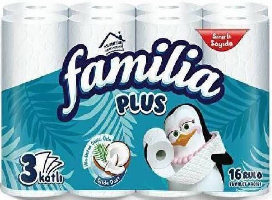 Familia Tuvalet Kağıdı Coconut 16'lı X 3 Adet