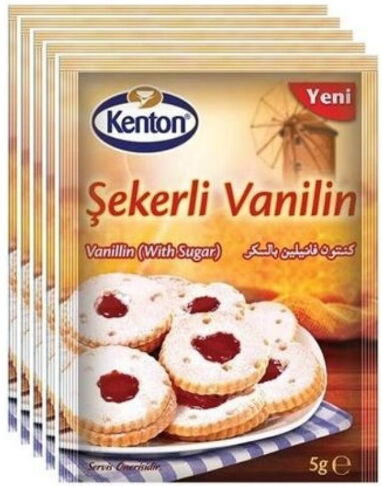 Kenton Şekerli Vanilin 5 gr X 36 Adet