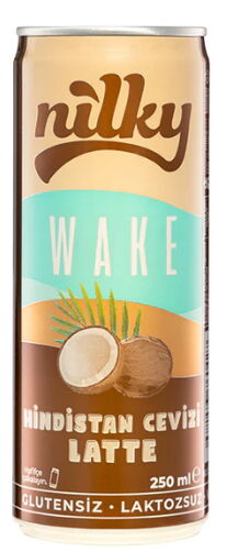 Nilky Wake Hindistan Cevizi Latte 250 ml X 24 Adet