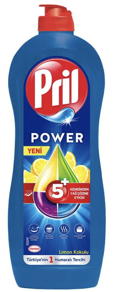 Prill Bulaşık Deterjanı Limon 675 gr X 20 Adet