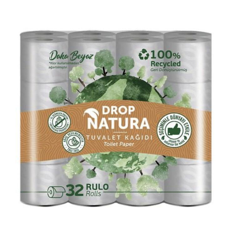 Drop Natura Tuvalet Kağıdı 32'li X 3 Adet