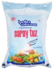 Saray Tuz 3 kg X 8 Adet