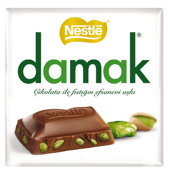 Nestle Damak Sütlü Kare Çikolata 60 gr X 6 Adet