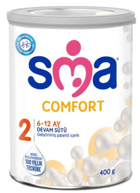 Sma Comfort 2 No &-12 Ay Bebek Sütü 400 gr X 1 Adet