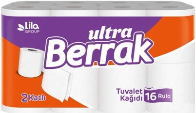 Berrak Tuvalet Kağıdı 16'lı X 3 Adet