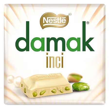 Nestle Damak İnci Kare Çikolata 60 gr X 6 Adet