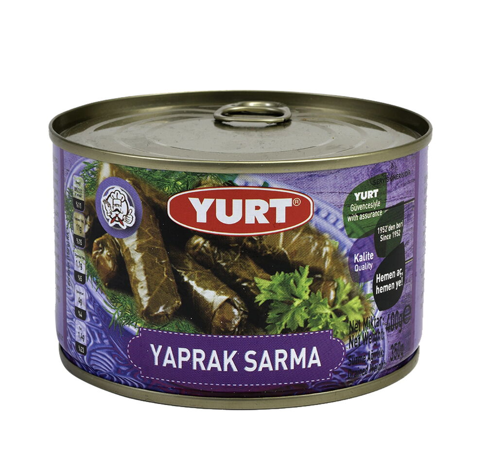 Yurt Konserve Yaprak Sarma 200 gr X 24 Adet