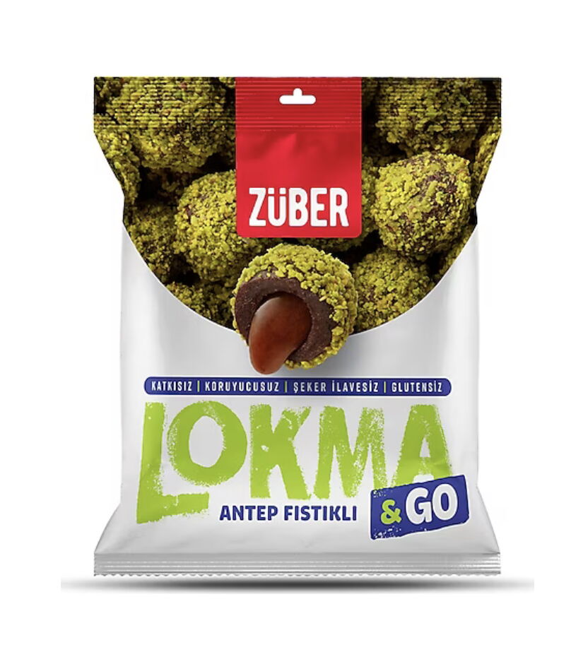 Züber Lokma&go Antep Fıstıklı 32 gr X 16 Adet