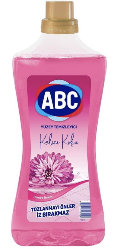 Abc Yüzey Temizleyici Pembe Buket 900 ml X 14 Adet