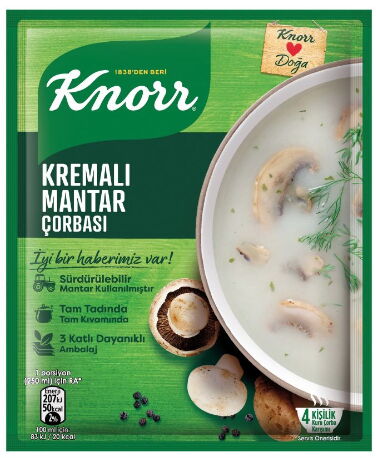 Knorr Çorba Mantar X 12 Adet